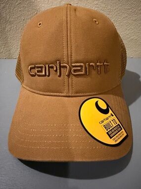Carhartt Mesh Snapback Hat (Brown) – NWT